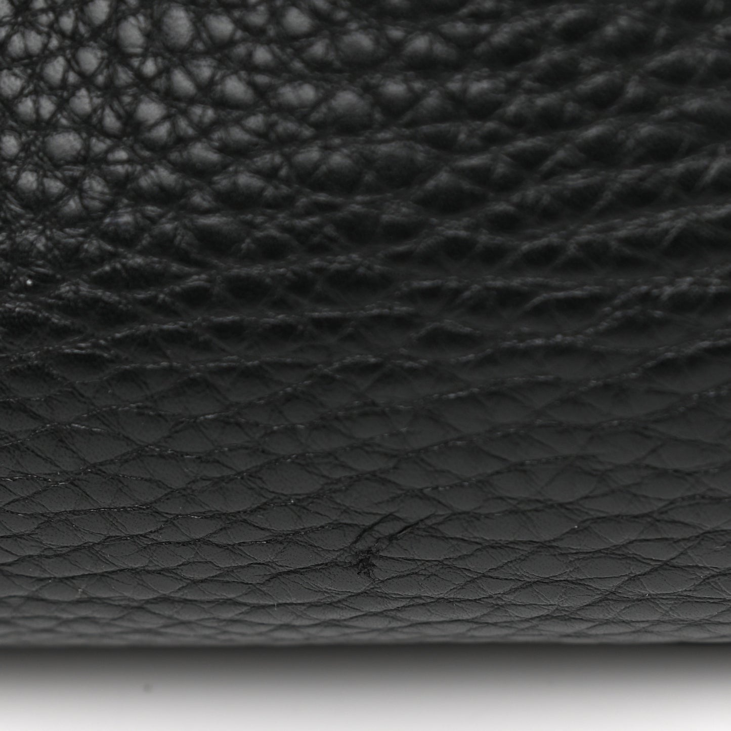 Calfskin Large Marion Black Rose Gold Hardware