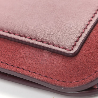 Chloe Calfskin Suede Roy Bag Plum Purple 11 of 11