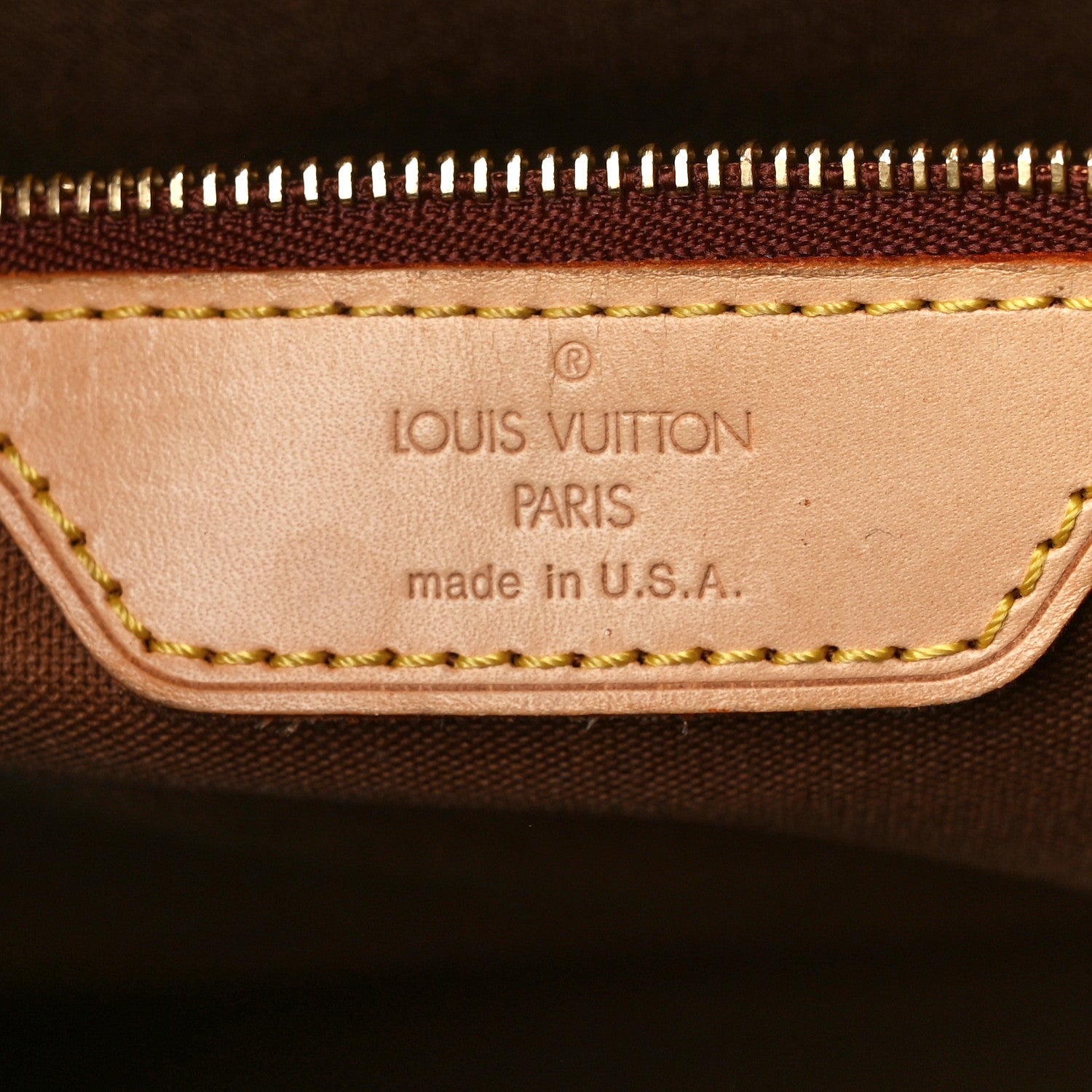 Louis Vuitton Monogram Cabas Mezzo 7 of 11