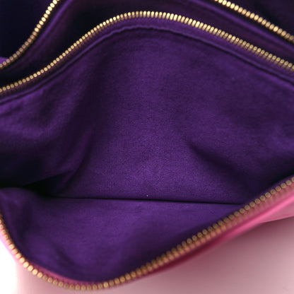 Louis Vuitton Lambskin Embossed Monogram Vuittamins Coussin PM Rose Violet 7 of 12