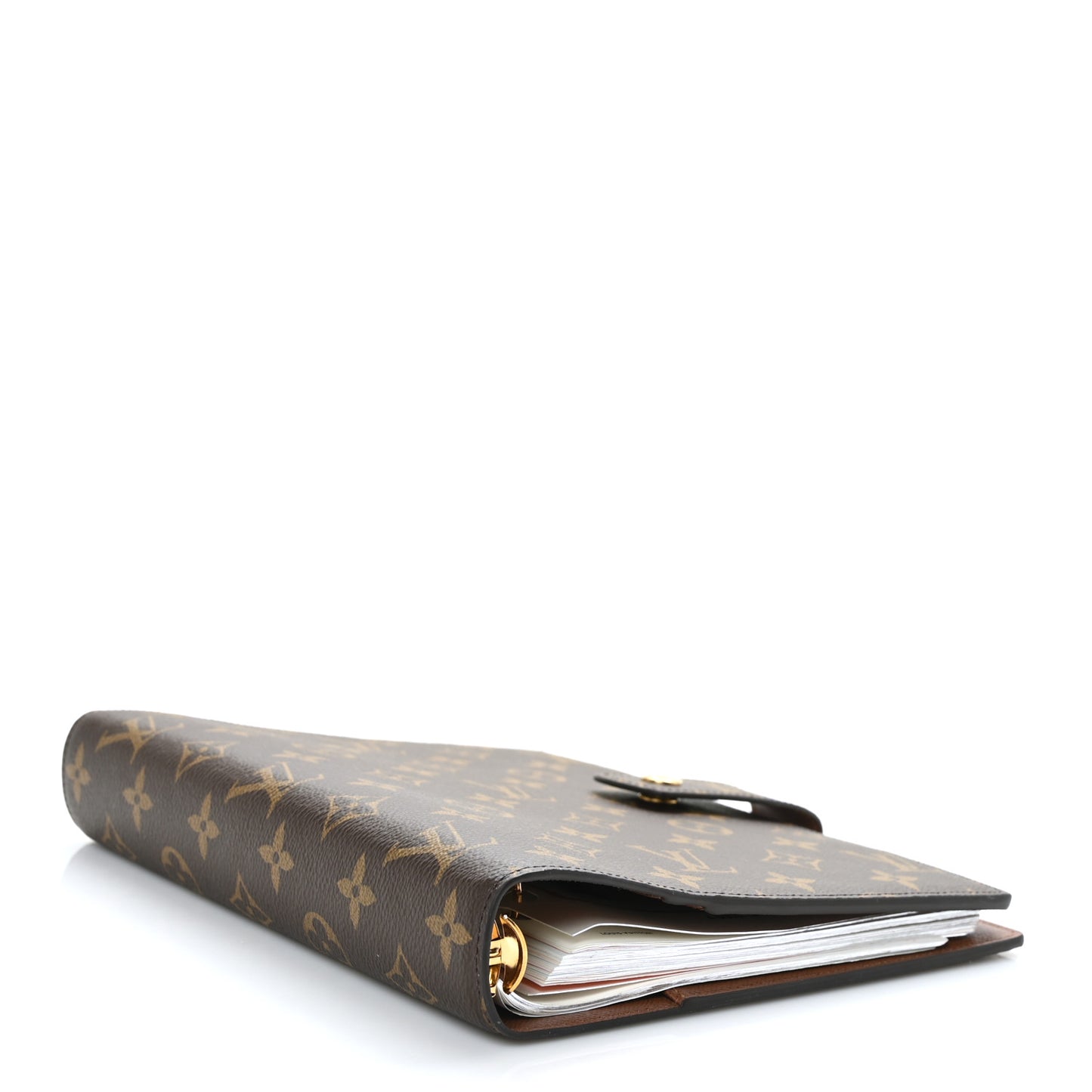 Monogram Large Ring Agenda Cover