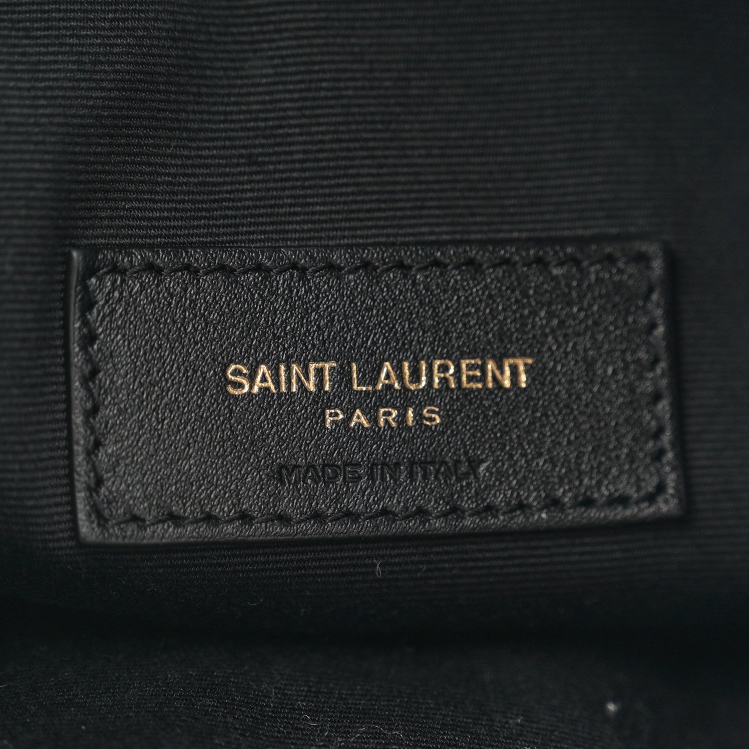 Saint Laurent Lambskin Matelasse Monogram Medium Jamie 4.3 Pochon Black 7 of 12