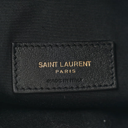 Saint Laurent Lambskin Matelasse Monogram Medium Jamie 4.3 Pochon Black 7 of 12