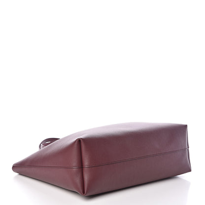 Saint Laurent Calfskin Large Shopping Tote Rouge Legion 5 of 10
