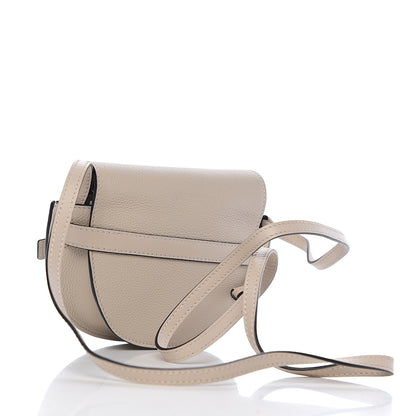 Loewe Grained Calfskin Mini Gate Crossbody Bag Light Oat 2 of 8