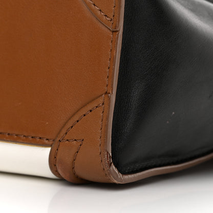 Celine Smooth Calfskin Nano Tri-Color Luggage Brown 17 of 20