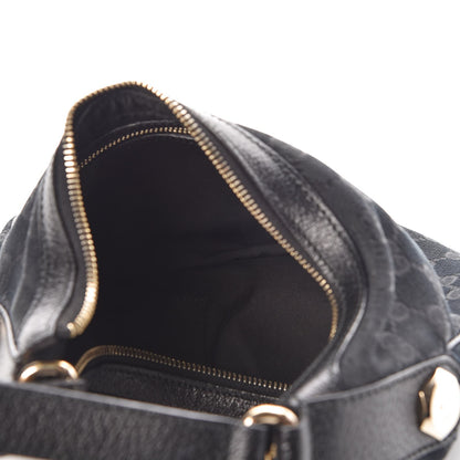 Gucci Monogram Small Charmy Hobo Black 5 of 7
