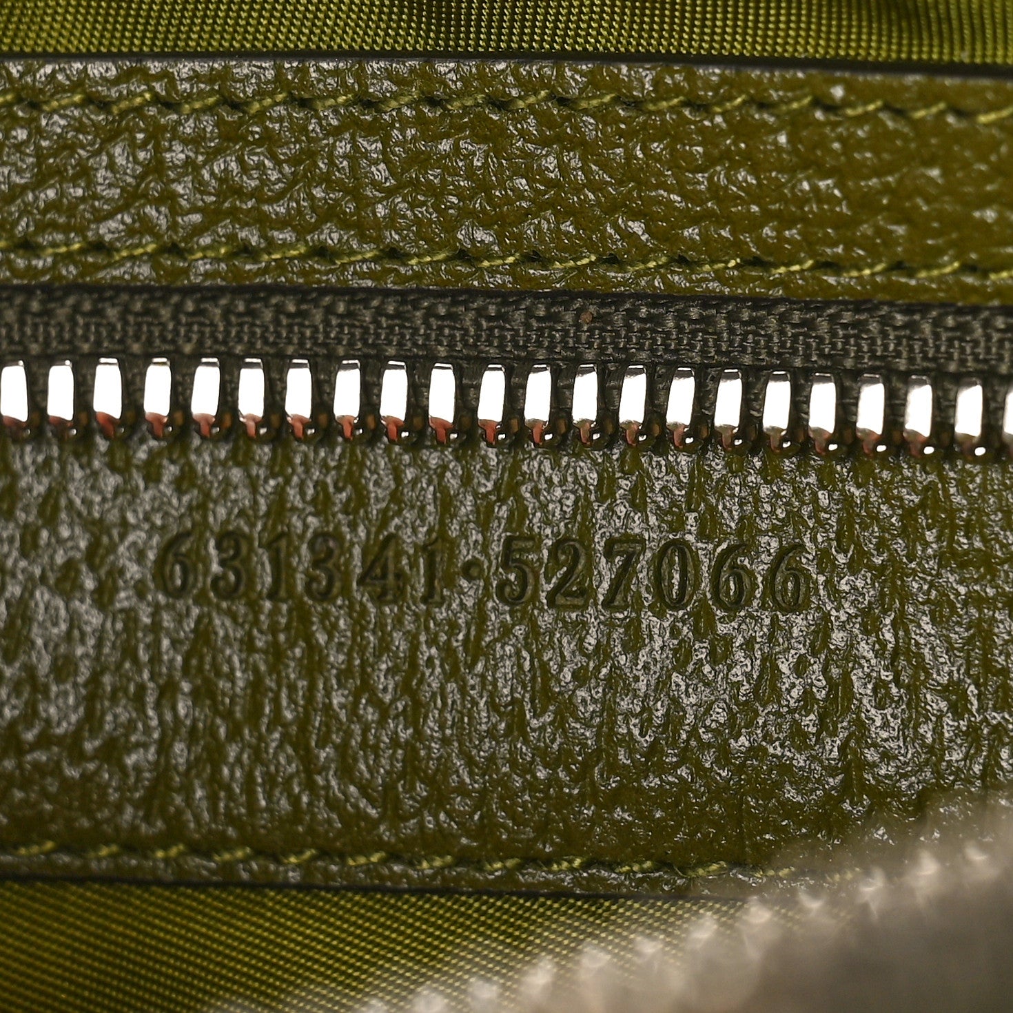 Gucci Econyl Nylon Monogram Off The Grid Belt Bag Juniper Green 7 of 10