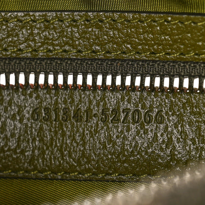 Gucci Econyl Nylon Monogram Off The Grid Belt Bag Juniper Green 7 of 10
