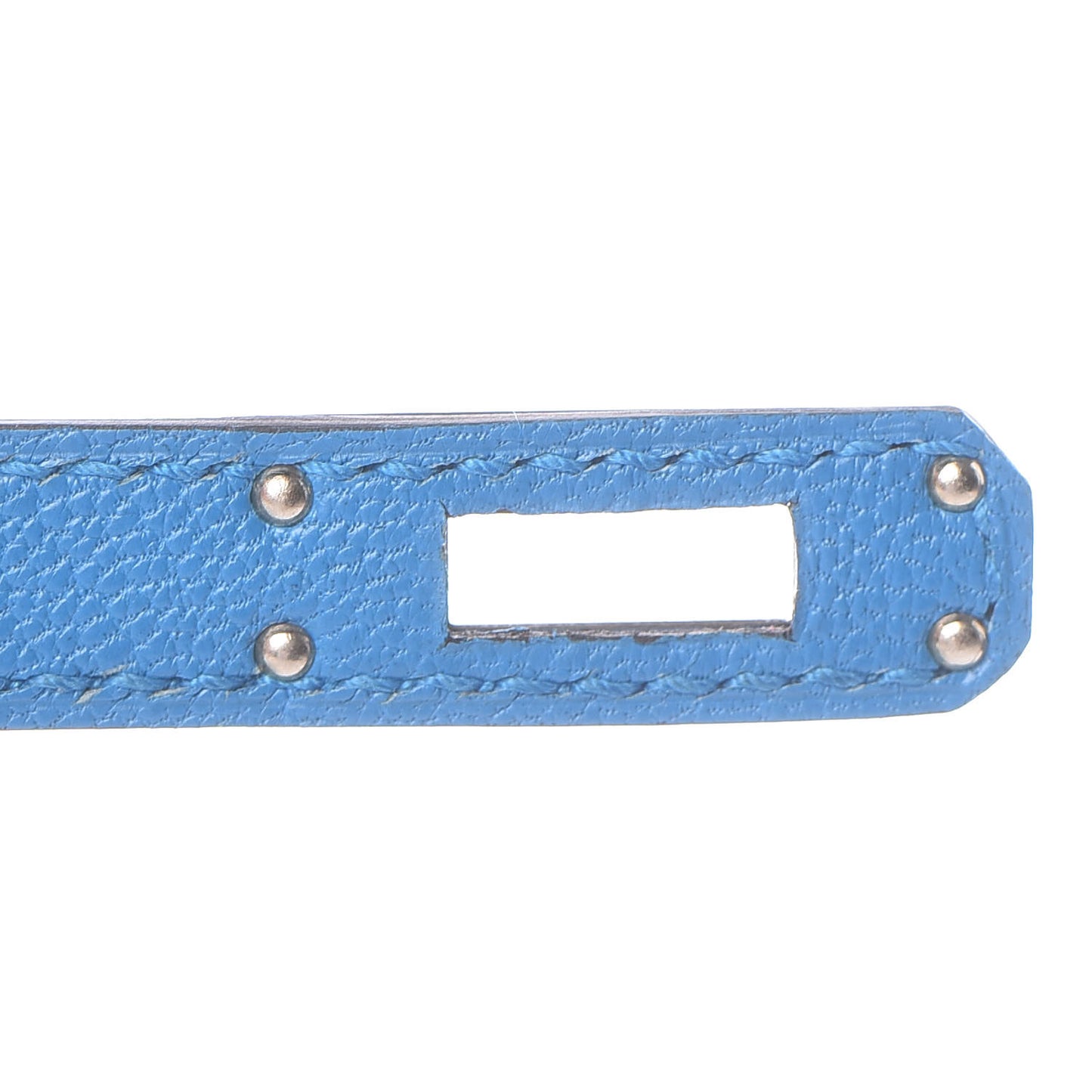Chevre Chandra Kelly Sellier 25 Bleu Zanzibar