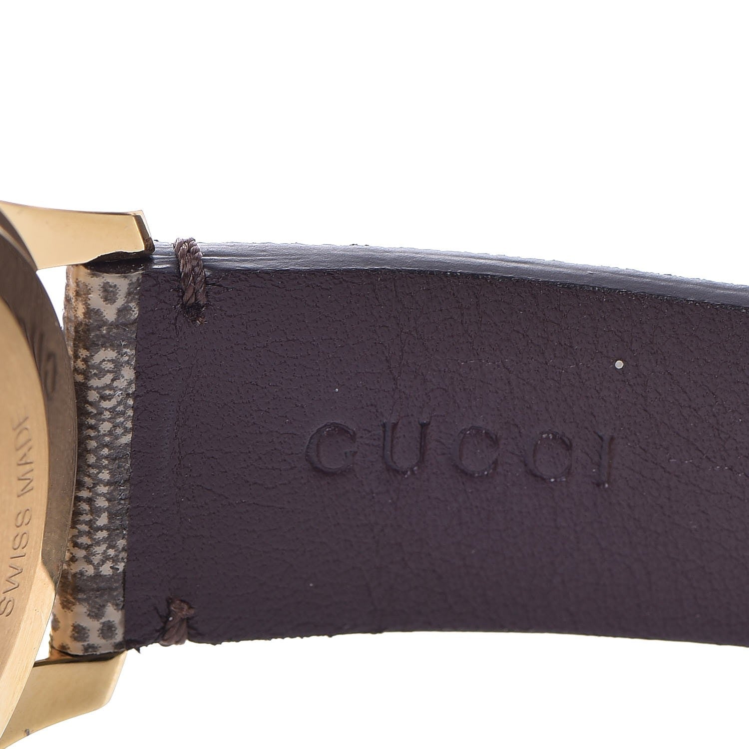 Gucci Stainless Steel Canvas 38mm G-Timeless GG Supreme Bee Quartz Watch Brown 7 of 7