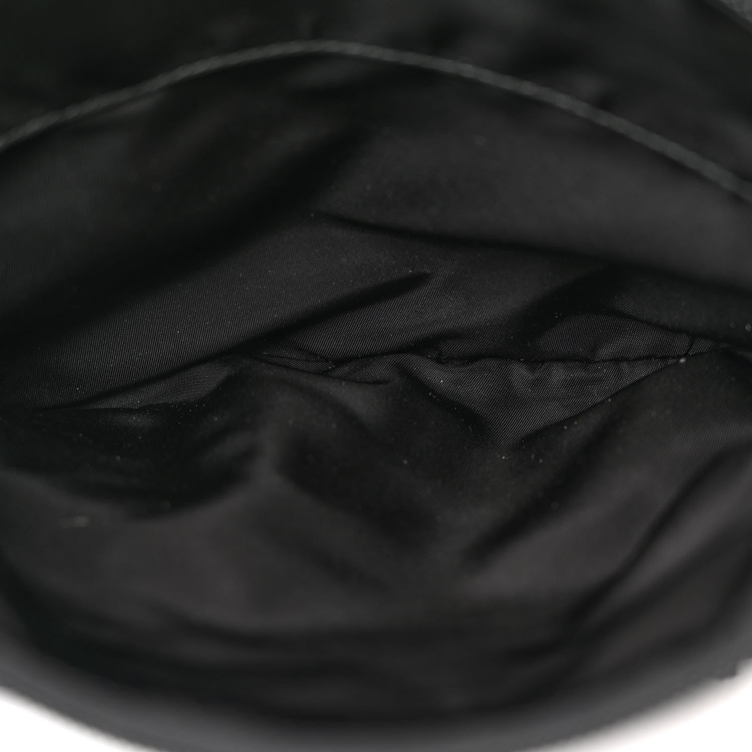 Prada Nylon Vela Double Snap Buckle Messenger Bag Black 6 of 10