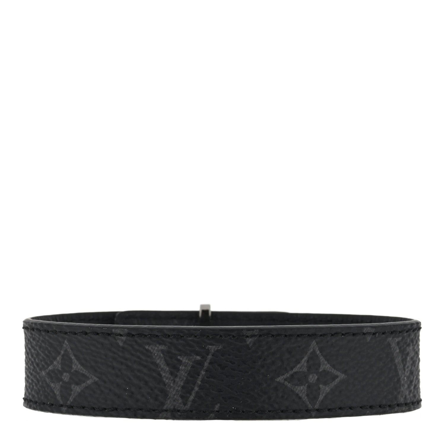 Louis Vuitton Monogram Eclipse LV Slim Bracelet 21 2 of 3