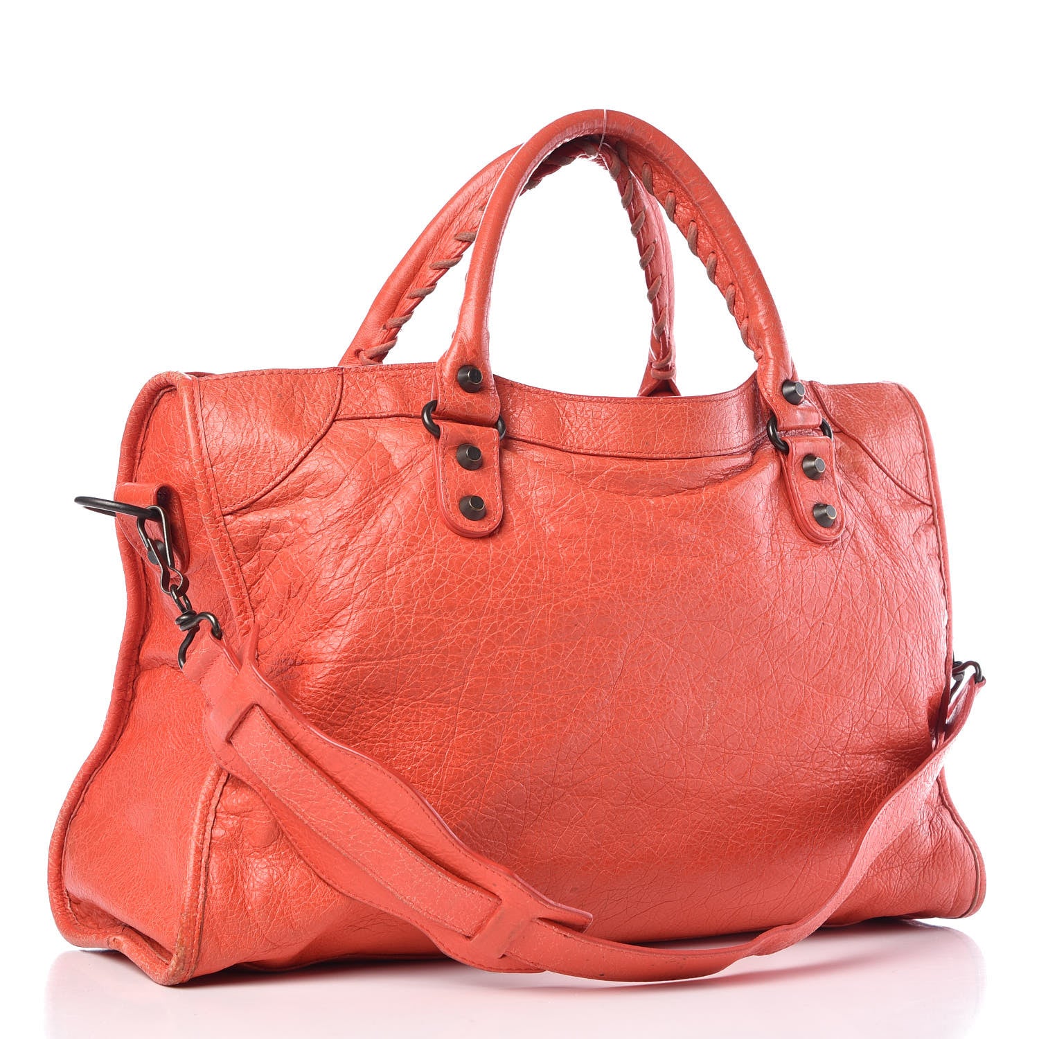 Balenciaga Agneau Classic Hardware City Rose Corail 4 of 21