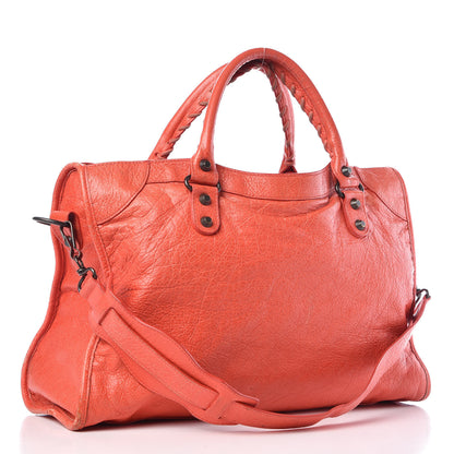 Balenciaga Agneau Classic Hardware City Rose Corail 4 of 21