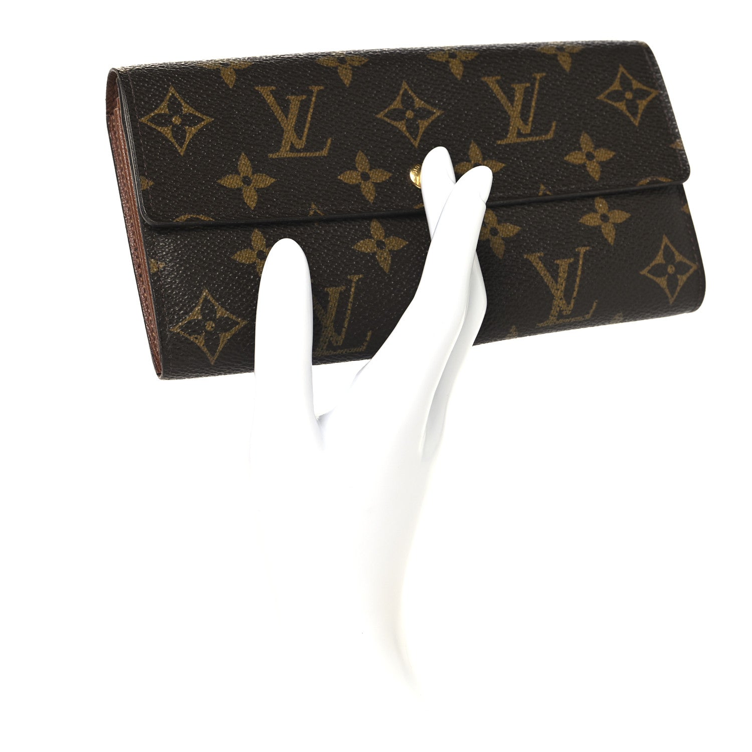 Louis Vuitton Monogram Sarah Wallet 2 of 10