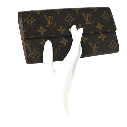 Louis Vuitton Monogram Sarah Wallet 2 of 10