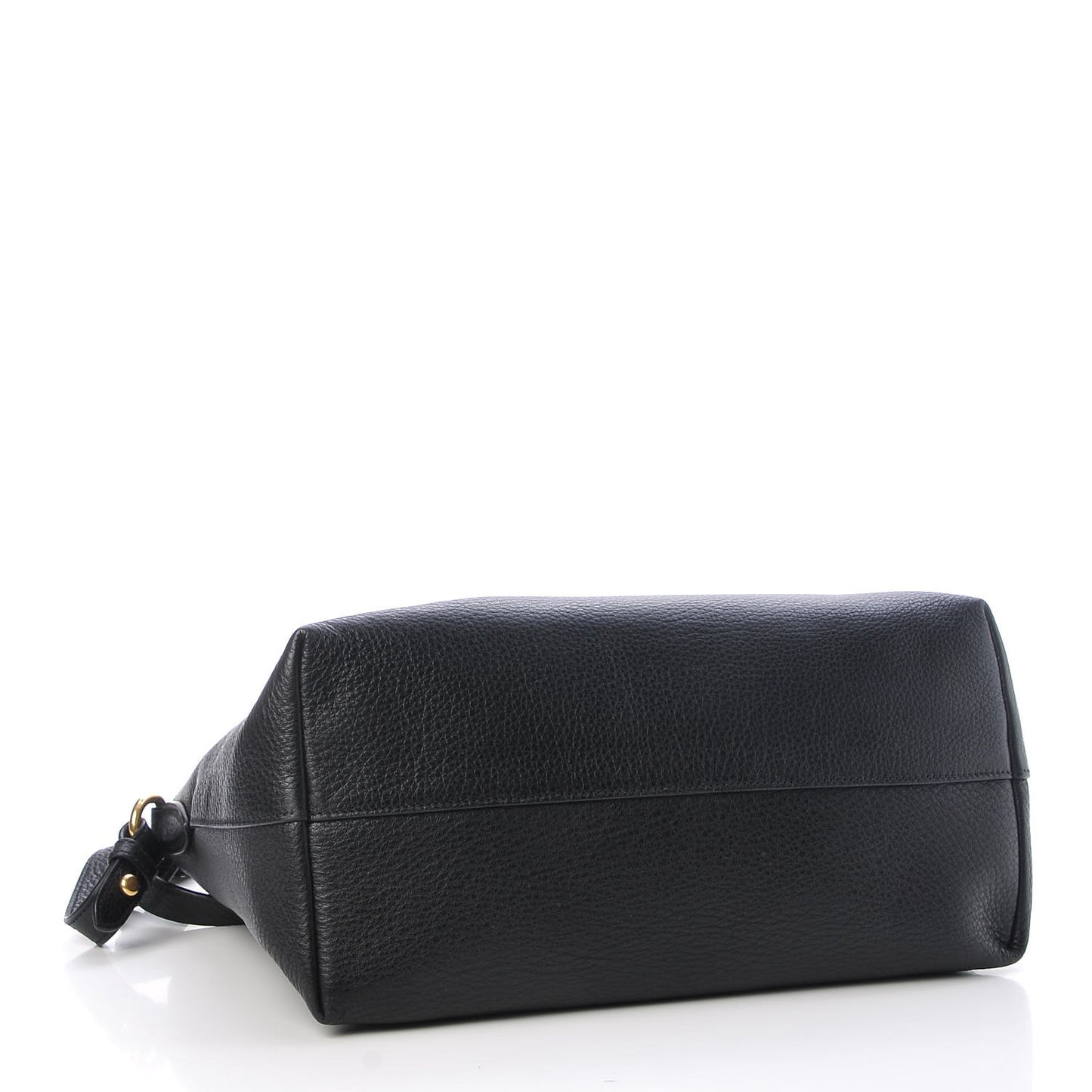 Vitello Phenix Top Handle Bag Black