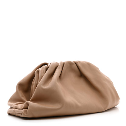 Bottega Veneta Smooth Butter Calf The Pouch Oversized Clutch Nude 3 of 7