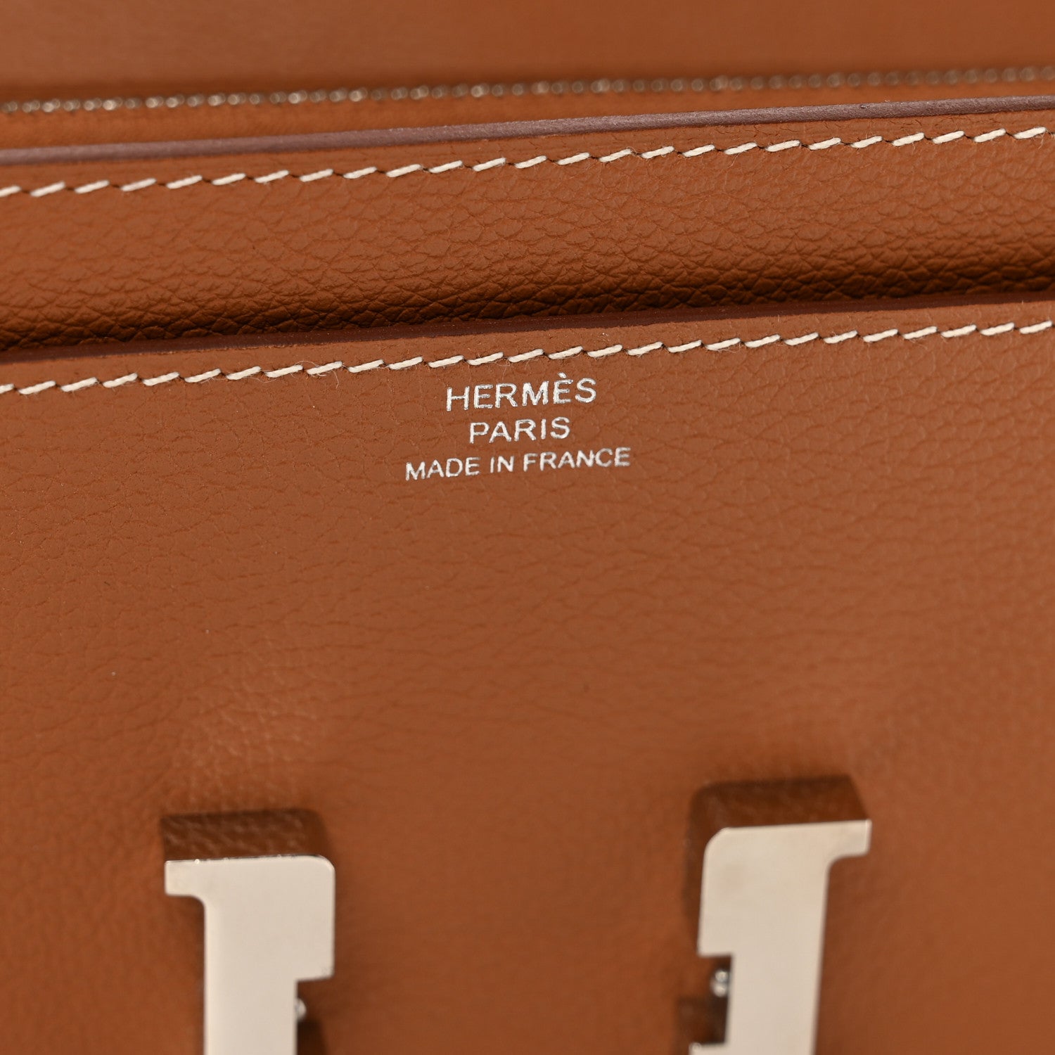 Hermes Evercolor Constance Wallet To Go Gold 5 of 9