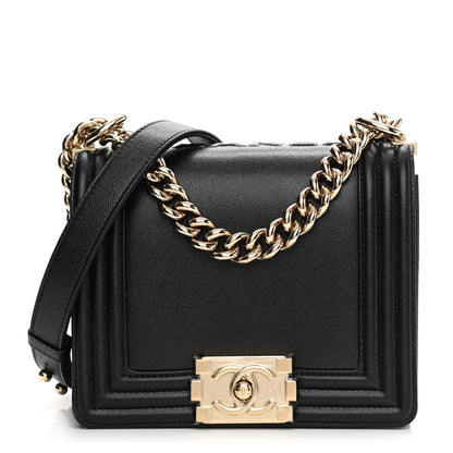 Chanel Caviar Mini Boy Flap Black 1 of 10