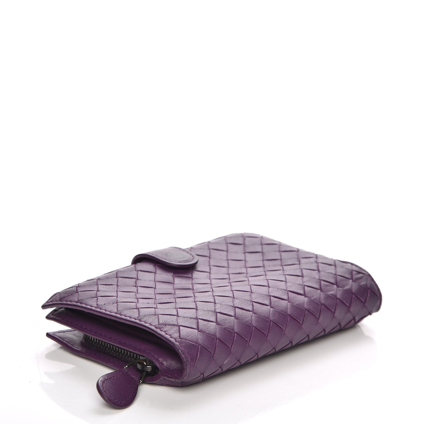 Nappa Intrecciato Continental Wallet Monalisa