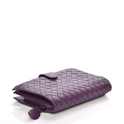 Bottega Veneta Nappa Intrecciato Continental Wallet Monalisa 4 of 9