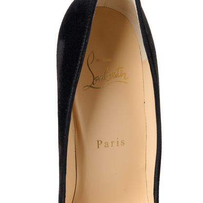 Christian Louboutin Veau Velours So Kate 85 Pumps 37.5 Black 7 of 8