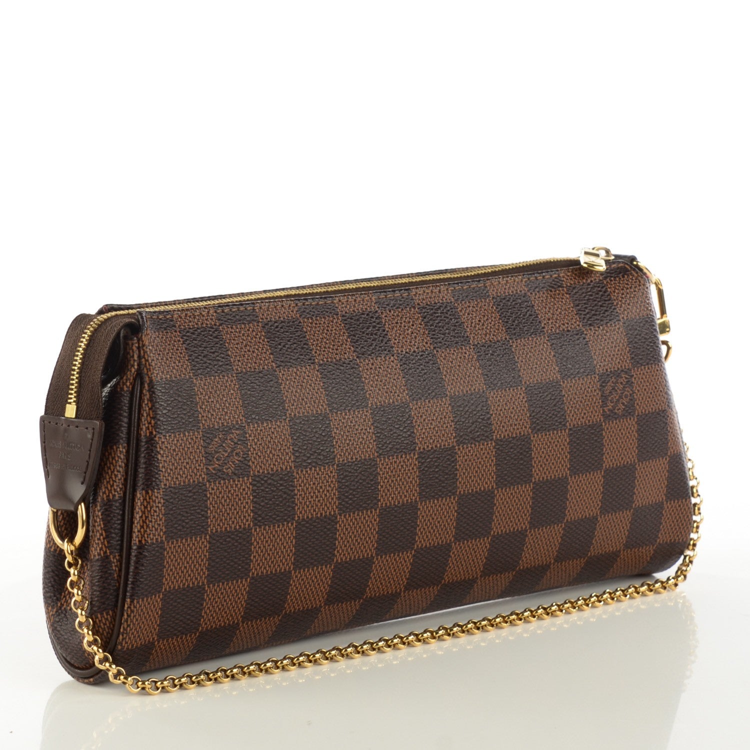 Louis Vuitton Damier Ebene Eva Clutch 3 of 7