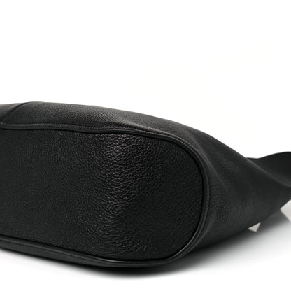 Salvatore Ferragamo Calfskin Margot Hobo Black 3 of 7