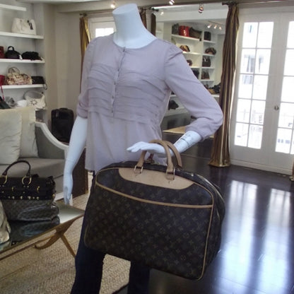 Louis Vuitton Monogram Alize 24 Heures Luggage 2 of 8