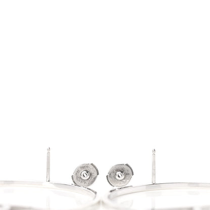 Hermes Sterling Silver Chaine D'Ancre Game Earrings 4 of 5