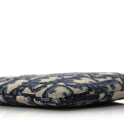 Christian Dior Oblique Dior Pouch Navy 9 of 9