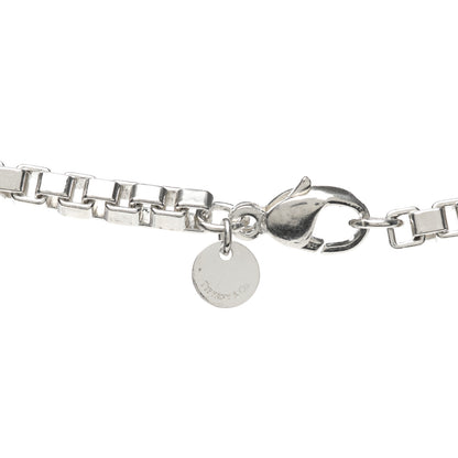 Tiffany Sterling Silver 4mm Venetian Link Necklace 5 of 5