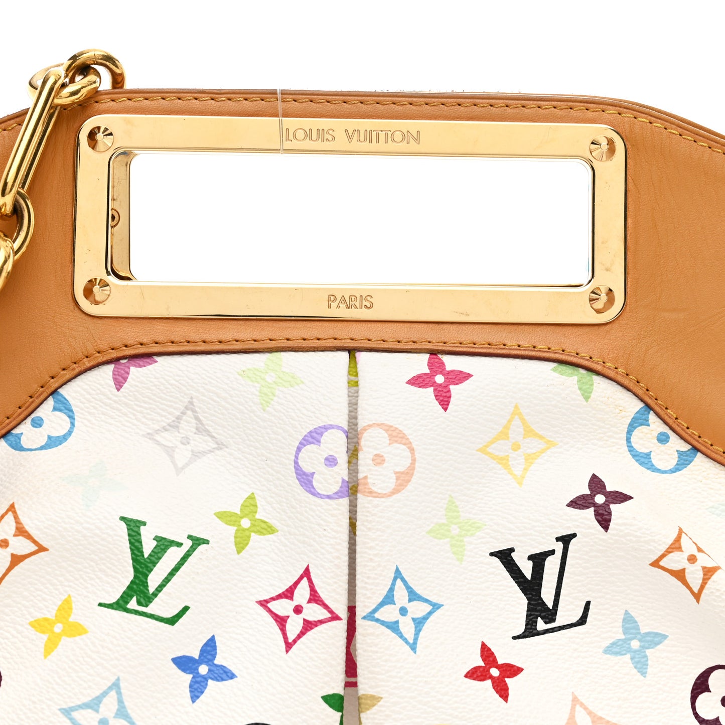 Monogram Multicolor Judy MM White
