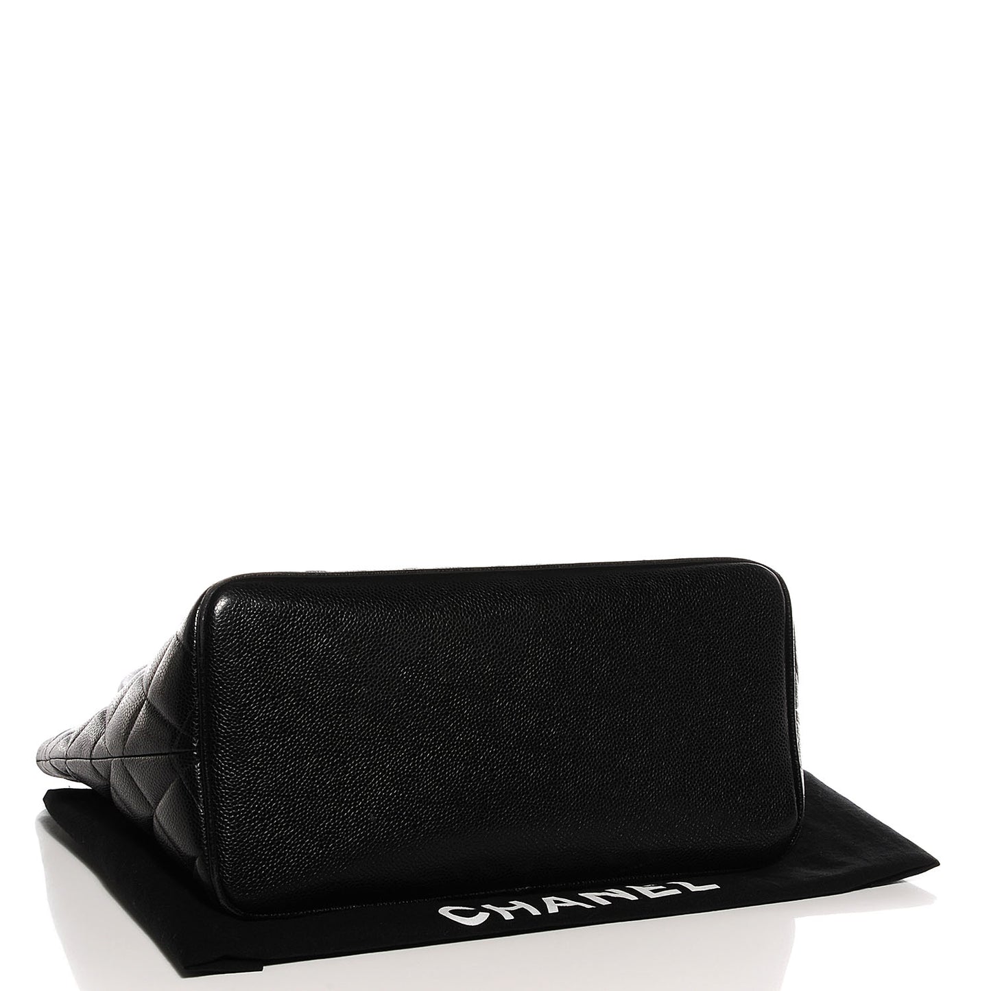 Caviar Medallion Tote Black