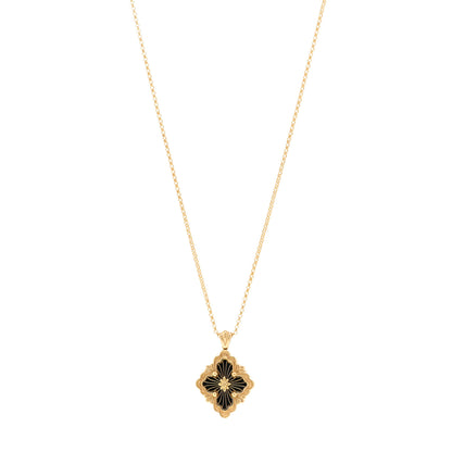 Buccellati 18K Yellow Gold Black Onyx Opera Tulle Necklace 1 of 5