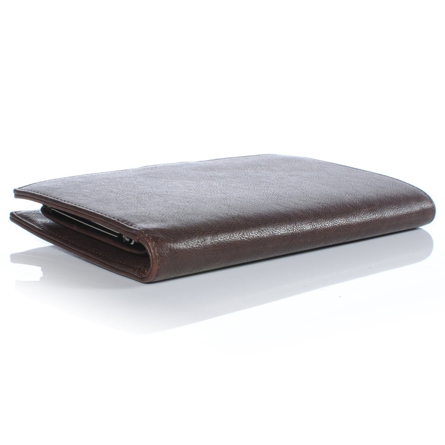 Leather CC Wallet Brown