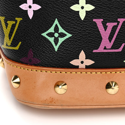 Louis Vuitton Monogram Multicolor Alma Black 12 of 13