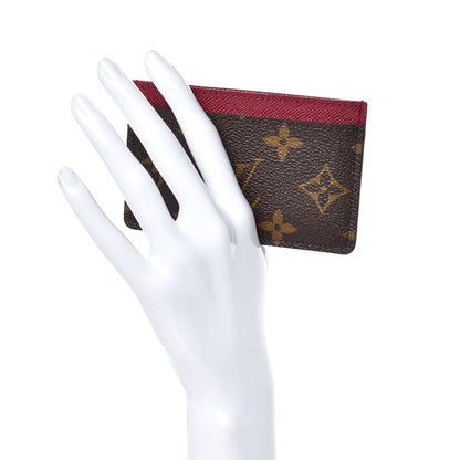 Louis Vuitton Monogram Card Holder Fuchsia 2 of 7