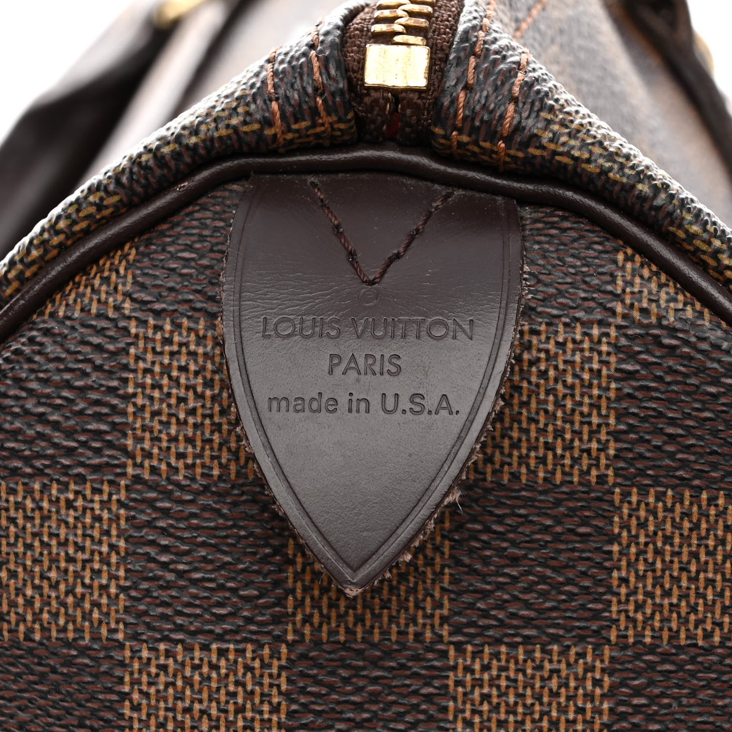 Louis Vuitton Damier Ebene Speedy 35 6 of 13