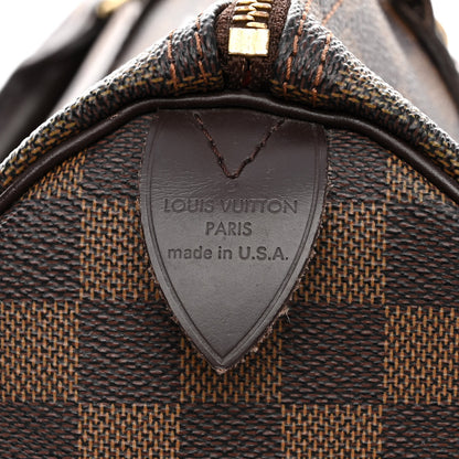 Louis Vuitton Damier Ebene Speedy 35 6 of 13