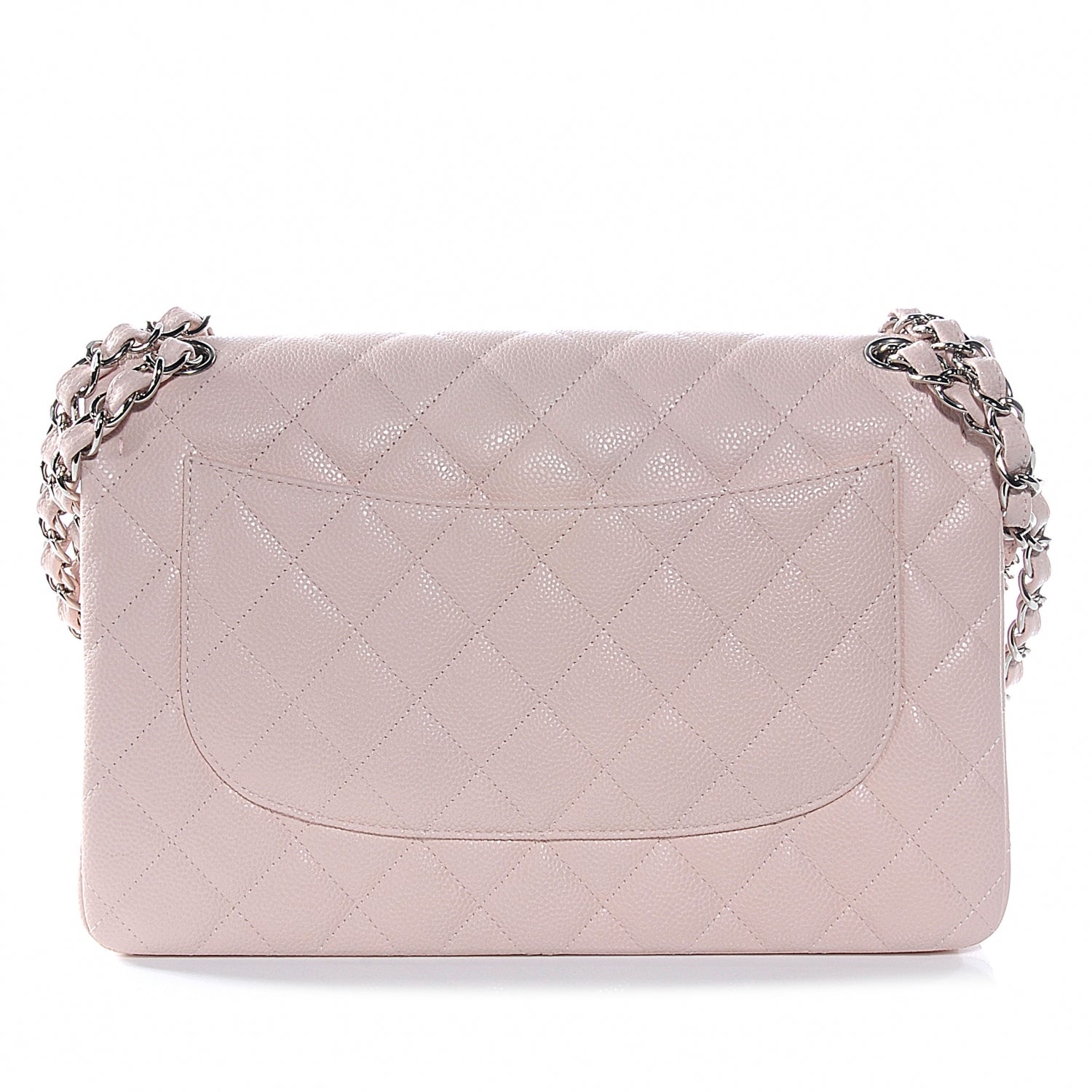 Chanel Caviar Jumbo Double Flap Pink 7 of 9