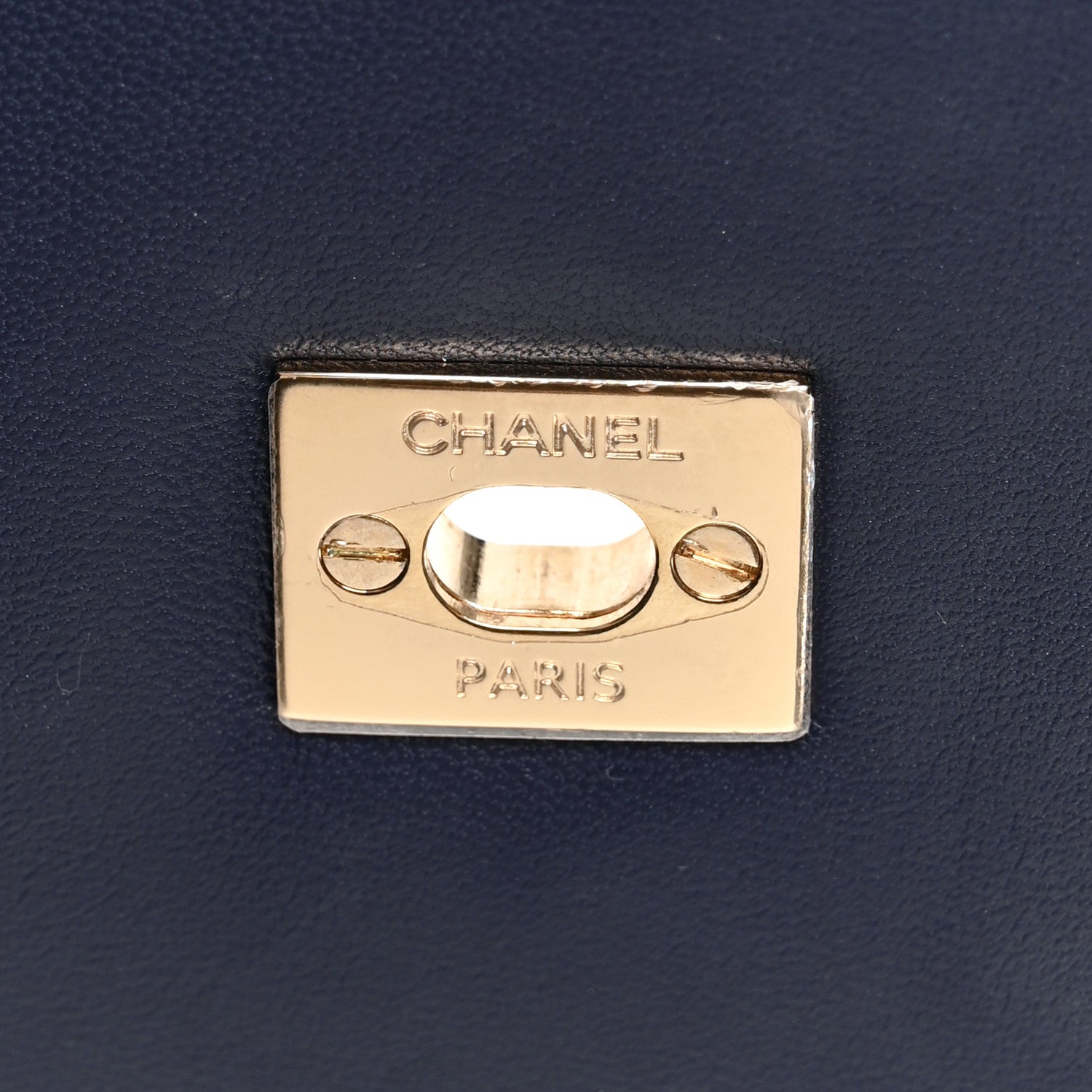 Chanel Lambskin Quilted Small Lovely Day Flap Dark Blue 7 of 11