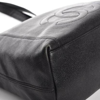 Chanel Caviar CC Shoulder Bag Black 8 of 13