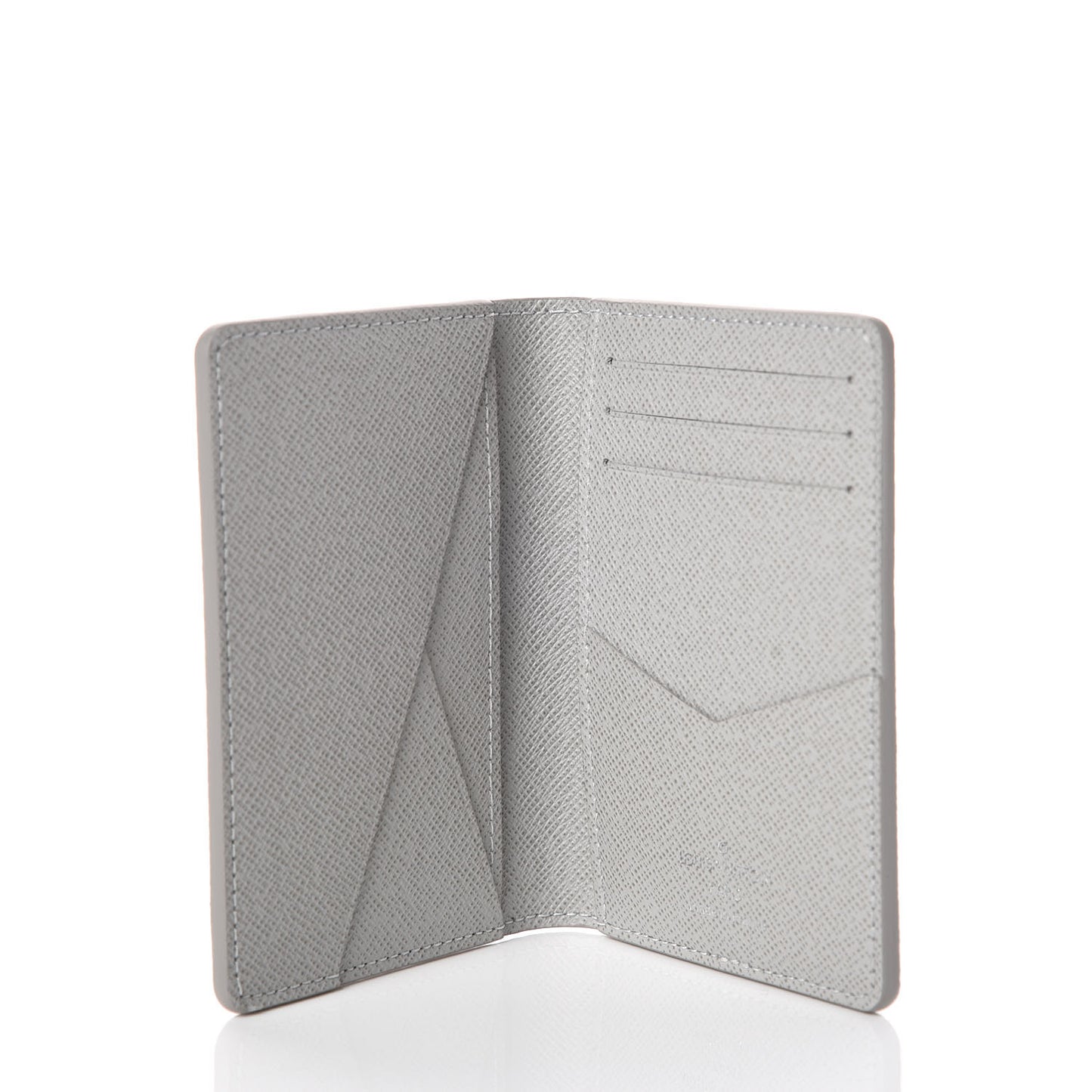 Monogram Stickers Pocket Organizer White