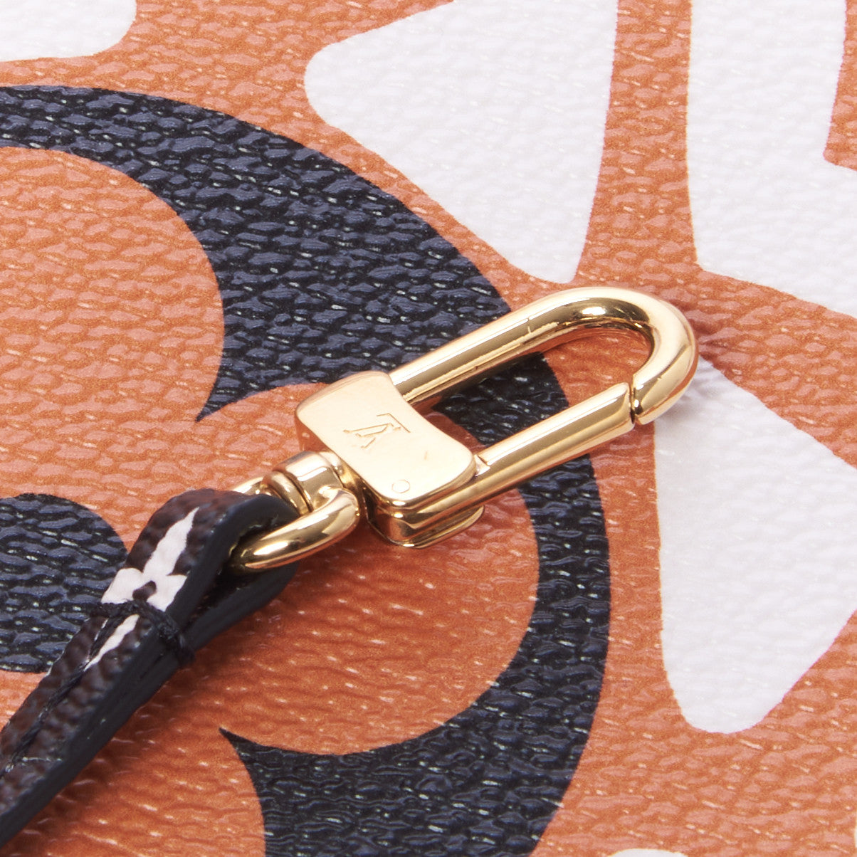 Monogram Giant Crafty Neverfull MM GM Pochette Creme Caramel