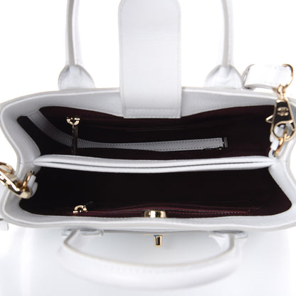 Chanel Grained Calfskin Mini Neo Executive Shopper Tote White 5 of 11