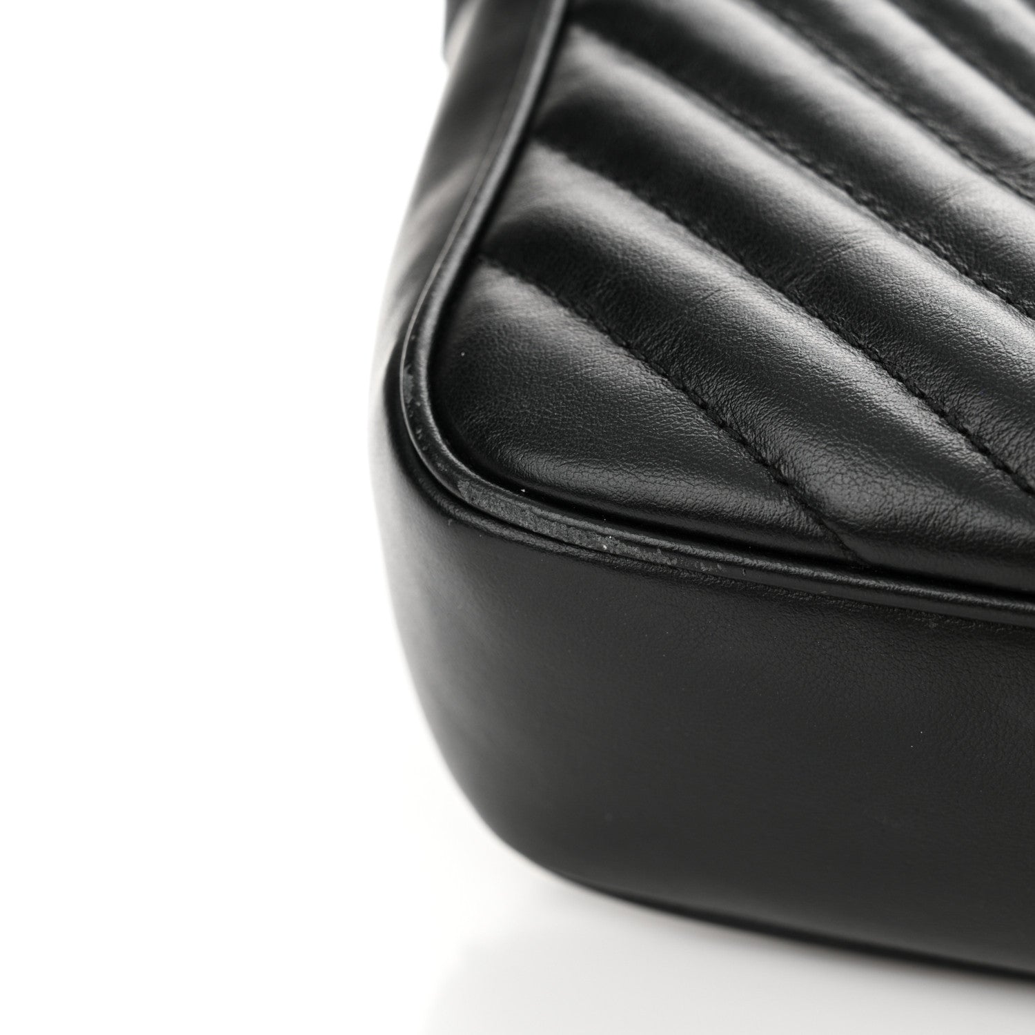 Saint Laurent Calfskin Matelasse Monogram Lou Camera Bag Black 20 of 20