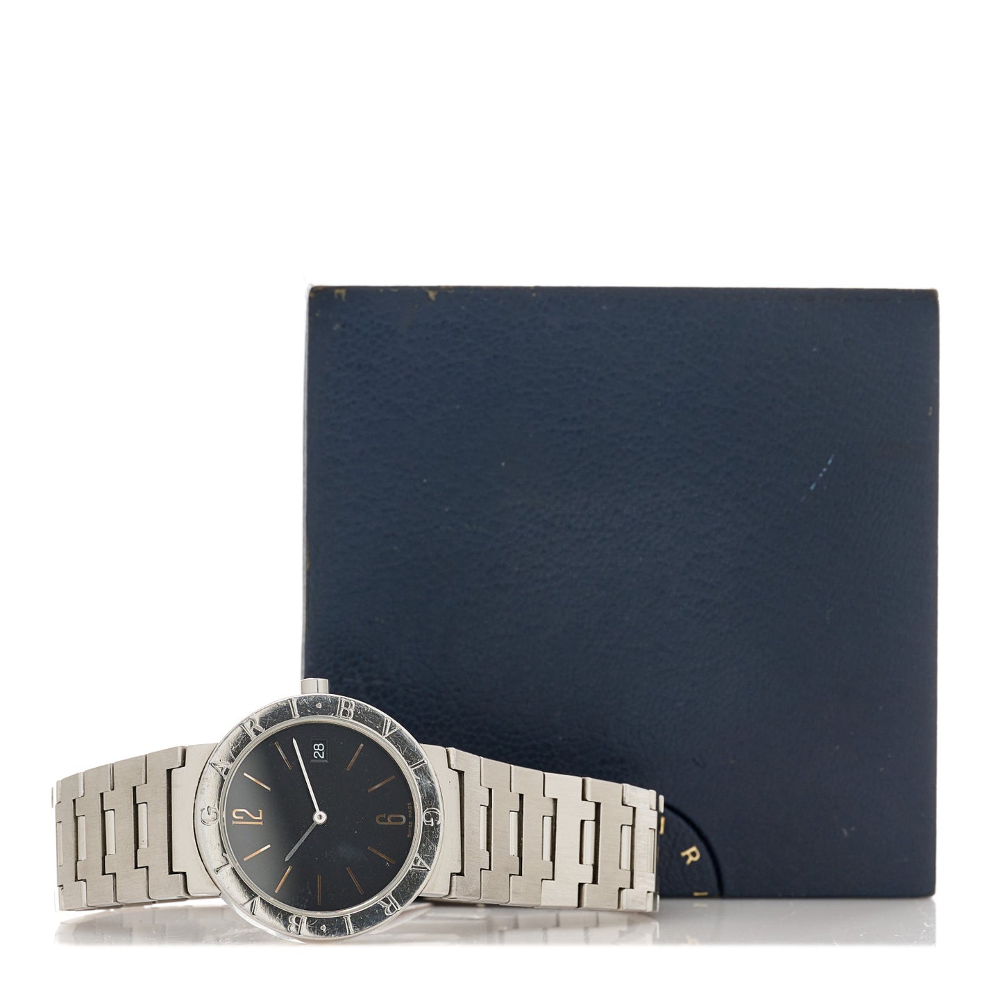 Stainless Steel 33mm Quartz Watch Black